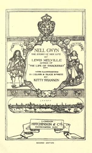 Cover for Nell Gwyn