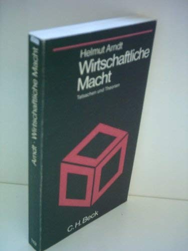 Cover for Wirtschaftliche Macht