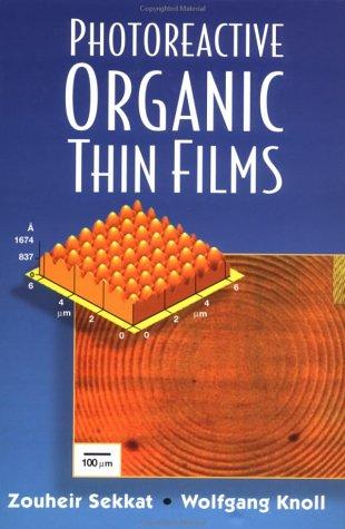 Cover for Photoreactive Organic Thin Films