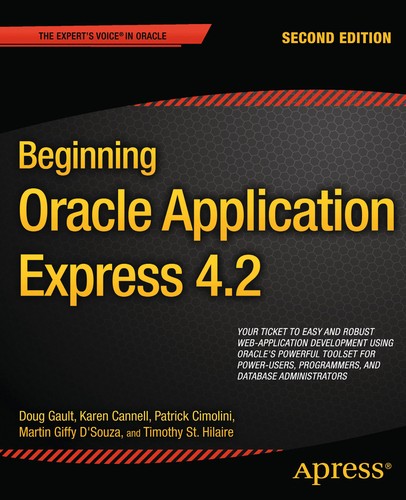 Cover for Beginning Oracle Application Express 4.2