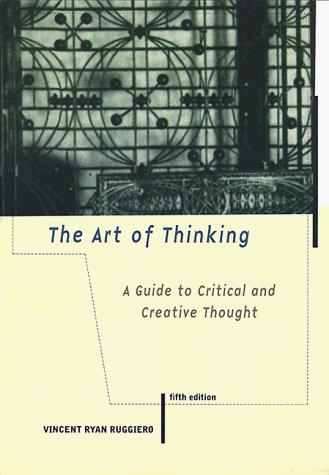 Cover for The art of thinking