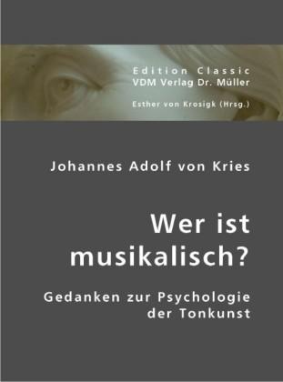 Cover for Wer ist musikalisch?