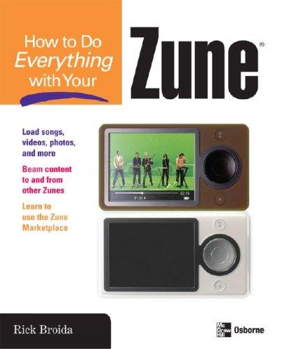 Cover for How to Do Everything with Your Zune (How to Do Everything)