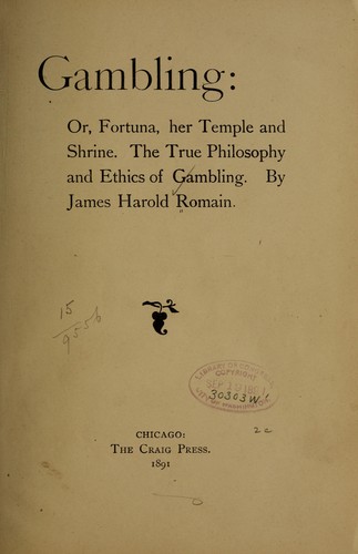 Cover for Gambling