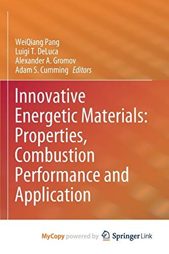 Cover for Innovative Energetic Materials