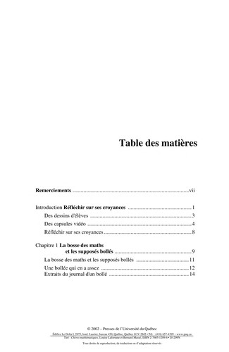 Cover for Chères mathématiques