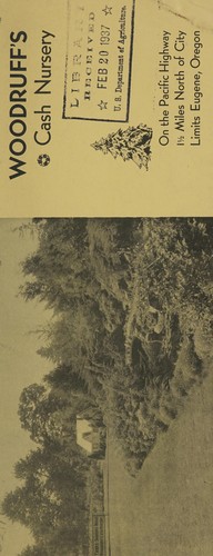 Cover for Woodruff's Cash Nursery