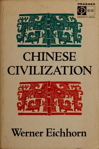 Cover for Chinese civilization