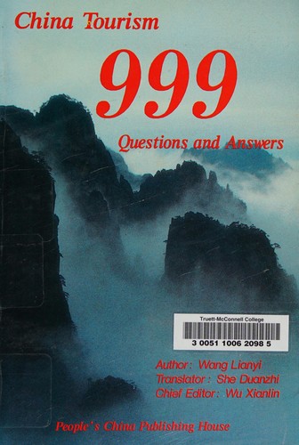 Cover for China Tourism 999 Questions and Answers