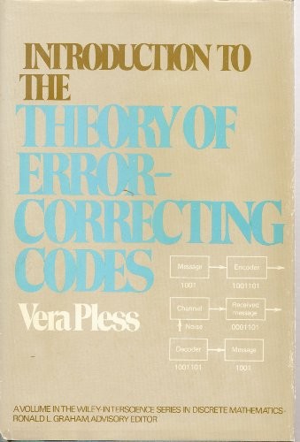 Cover for Introduction to the theory of error-correcting codes