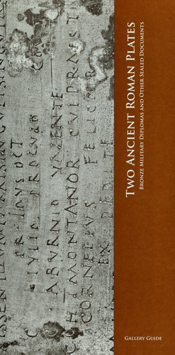 Cover for Two ancient Roman plates