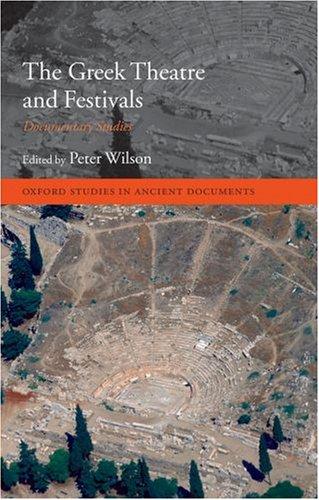 Cover for The Greek Theatre and Festivals