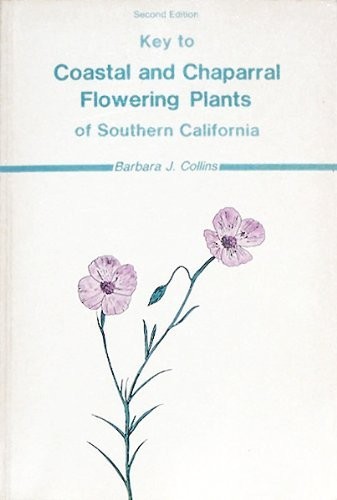 Cover for Key to coastal and chaparral flowering plants of Southern California