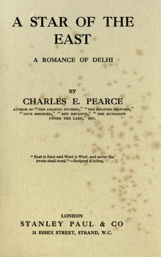Cover for A star of the east