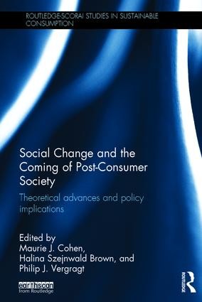 Cover for Social Change and the Coming of Post-consumer Society