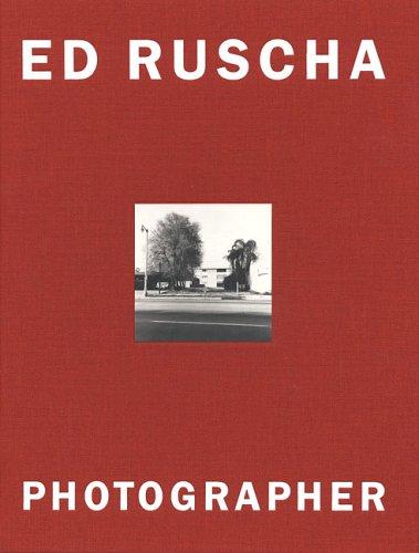 Cover for Ed Ruscha, photographer