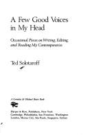 Cover for A few good voices in my head
