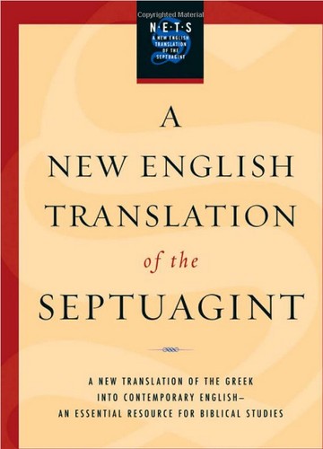 Cover for A new English translation of the Septuagint