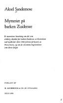 Cover for Mytteriet på barken Zuidersee