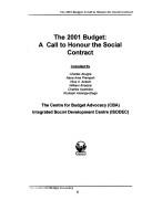 Cover for The 2001 budget