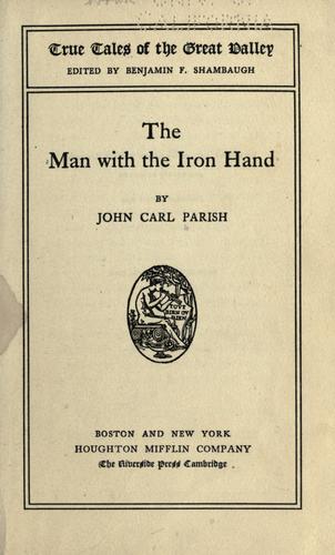 Cover for The man with the iron hand