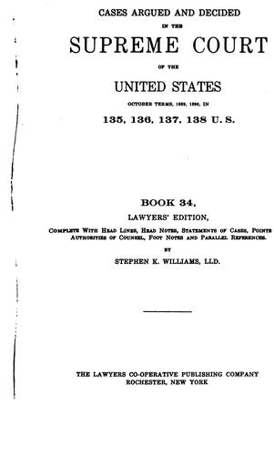 Cover for United States Supreme Court Reports