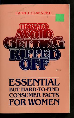 Cover for How to avoid getting ripped off