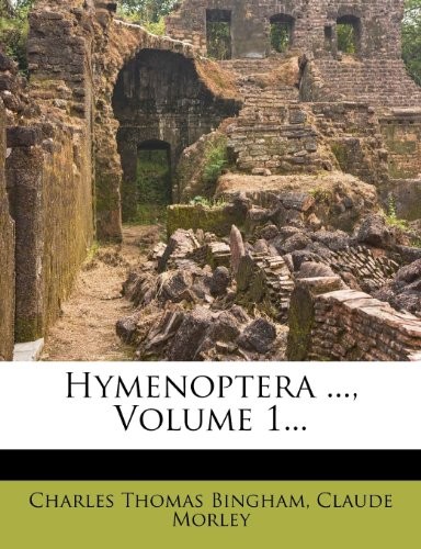 Cover for Hymenoptera ..., Volume 1...