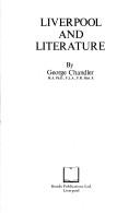 Cover for Liverpool and literature