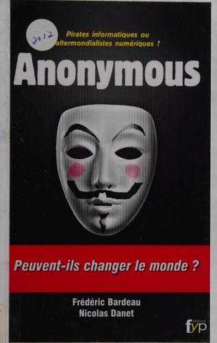 Cover for Anonymous