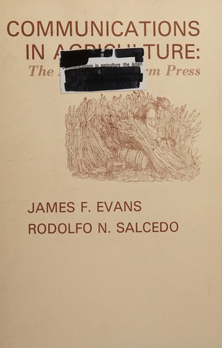 Cover for Communications in agriculture
