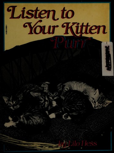 Cover for Listen to your kitten purr