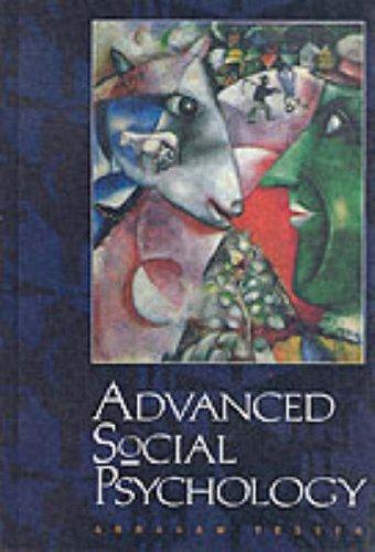 Cover for Advanced social psychology