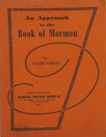 Cover for An Approach to the Book of Mormon