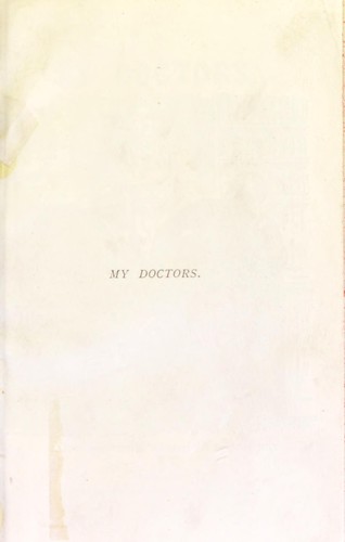 Cover for My doctors