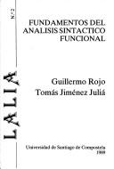 Cover for Fundamentos del análisis sintáctico funcional