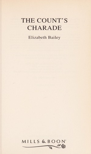 Cover for The Count's Charade