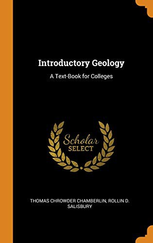 Cover for Introductory Geology
