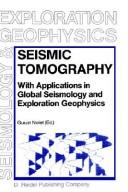 Cover for Seismic Tomography