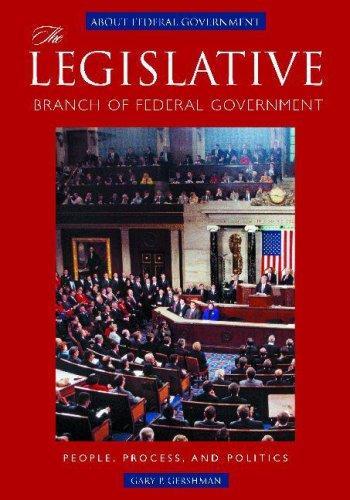 Cover for The Legislative Branch of Federal Government