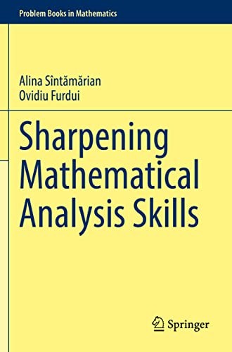 Cover for Sharpening Mathematical Analysis Skills