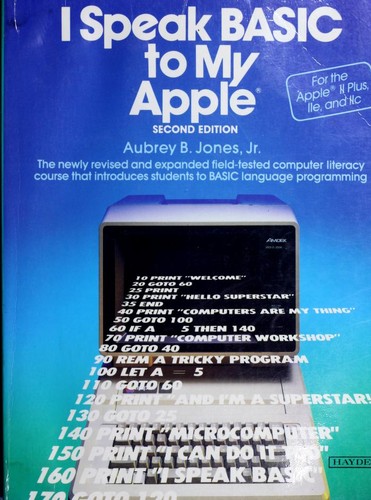 Cover for I speak BASIC to my Apple