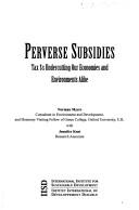 Cover for Perverse subsidies