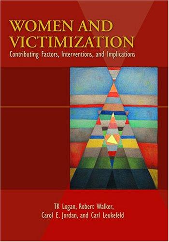 Cover for Women and victimization