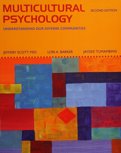 Cover for Multicultural psychology