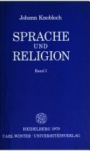 Cover for Sprache und Religion