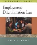 Cover for Employment discrimination law