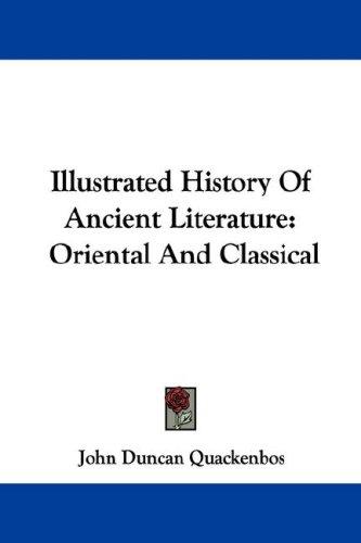 Cover for Illustrated History Of Ancient Literature