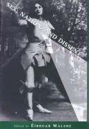 Cover for Sex, nation, and dissent in Irish writing