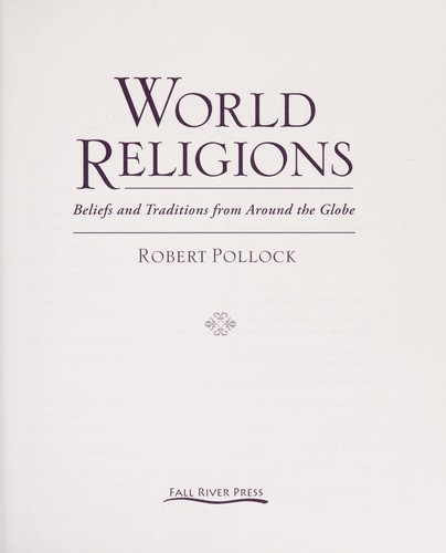 Cover for World religions